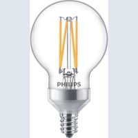 Philips LED Bulb, G16.5, 2.7 Watts, 2700-2200 Kelvin, 250 Lumens, 120 Volts