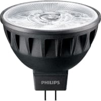 Philips LED Bulb, MR16, 6.5 Watts, 2700 Kelvin, 485 Lumens, 120 Volts