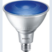 Philips LED Bulb, PAR38, 13.5 Watts, Blue, 120 Volts