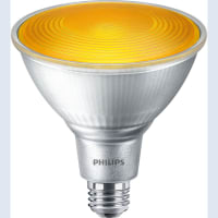 Philips LED Bulb, PAR38, 13.5 Watts, Yellow, 120 Volts