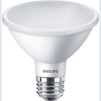 Philips LED Bulb, PAR30S, 9.4 Watts, 3000 Kelvin, 850 Lumens, 120 Volts