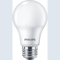 Philips LED Bulb, A19, 8.8 Watts, 5000 Kelvin, 800 Lumens, 120 Volts