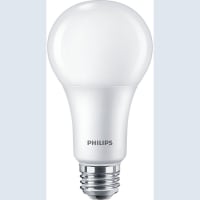 Philips LED Bulb, A21, 14-8-5 Watts, 2700 Kelvin, 1600-800-450 Lumens, 120 Volts