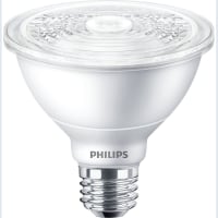 Philips LED Bulb, PAR30S, 12 Watts, 2700 Kelvin, 800 Lumens, 120 Volts