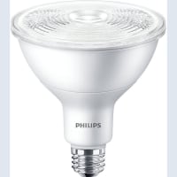 Philips LED Bulb, PAR38, 17 Watts, 3000 Kelvin, 1200 Lumens, 120 Volts