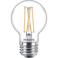 Philips LED Bulb, G25, 2.7 Watts, 2700-2200 Kelvin, 250 Lumens, 120 Volts