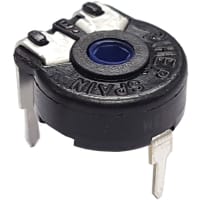 Piher - Amphenol POTENTIOMETER, 10mm control/ sensor, .100K0.2Top adjustment"