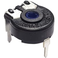 Piher - Amphenol POTENTIOMETER, 10mm control/ sensor, .10k Ohm0.2Top adjustment"