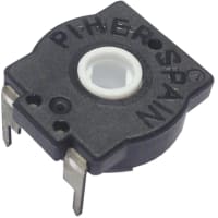 Piher - Amphenol POTENTIOMETER, 15 mm - ceramic potentiometer tht, 10k Ohm0.2Top adjustment"