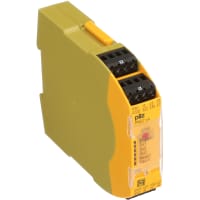 Pilz Safety Relay, 1 or 2 Ch E-STOP Monitoring, 8A 24 VAC/VDC, 3 NO 1 NC, PNOZ Series