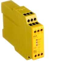 Pilz Safety Relay, 1 or 2 Channel 5A 24 VAC/VDC 2NO Screw Terminal, PNOZ Series