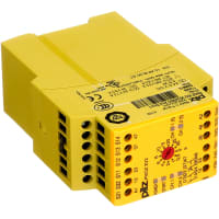 Pilz Safety Relay, 1/2 Ch E-STOP Monitoring, 8A 24 VDC, 2 NO 2NO-t, PNOZ Series