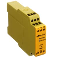 Pilz Safety Relay, 1 Channel 6A 24 VAC/VDC 2NO Screw Terminal, PNOZ X7 Series