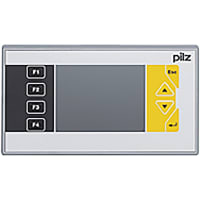 Pilz PMIopen - Operator panel with 3.5" touchscreen.