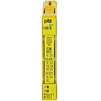 Pilz Electronic module digital inputs and outputs, 1 input, 1 output, 2-pole 2 A.