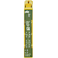 Pilz Electronic module, standard function, 2 relay outputs potential-free (2 A).