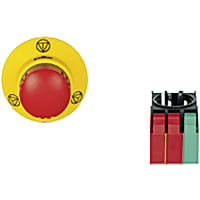 Pilz PITestop E-STOP/contact block set consisting of E-STOP pushbutton.