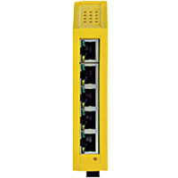 Pilz Industrial Ethernet Switch, unmanaged 5 x Standard 10/100 Base TX, RJ45 Ports.