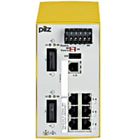 Pilz Industrial Ethernet Switch, managed, 6 x Standard 10/100 Base TX, RJ45.