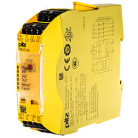 Pilz Safety Relay, 1 or 2 Ch E-STOP Monitor, 3A 24VDC 240VAC, 3 NO 1 NC, PNOZ Series