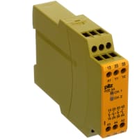 Pilz Safety Relay, LED Indictor, 24VDC, 4NO, 774585, Screw Terminal, PZE X4 Series