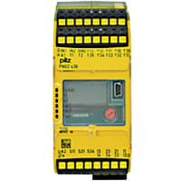 Pilz Pilz Configurable 24-240 VAC/DC Relay, 1Channel w/2 Safety Contacts 2 Aux. Con.