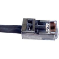 Platinum Tools EZ-RJ45 Cat5e/6 Connector, STP, Shielded, Gold Plated, EZ Series