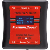 Platinum Tools Pocket Size PoE Tester