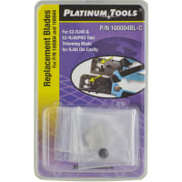 Platinum Tools EZ-RJ45 Replacement Trimming Blade Cavity Set, 2 Pack