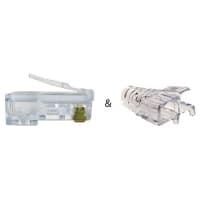 Platinum Tools EZ-RJ45 Cat650/50 Combo.100/Jar.