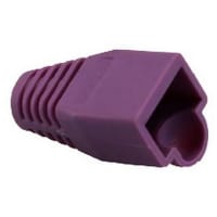 Platinum Tools RJ45 Boot, 7.0mm Max OD, Purple. (Bulk, 1ea.) Pkg 100pc/Bag.