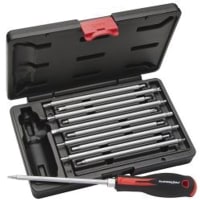 Platinum Tools 22-in-1 Security Screwdriver Kit w/Case; Non-Slip Comfort Grip; Plastic Core