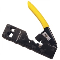 Platinum Tools Tele-Titan XG Crimp Tool, Cat6A/10Gig, Manual, for Cat6A/10Gig Connector, 106190