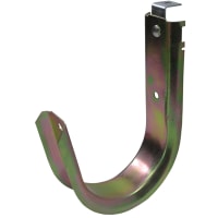 Platinum Tools J-Hook;90-Degree;4-in;Sz 64;50lb Capacity;Glvnzd Steel/Yllw Zinc Chromate;Box/25