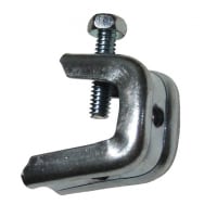 Platinum Tools Pressed Beam Clamp for 1/2-in. Flanges; 1/4-20 Threaded Rod; Box/50