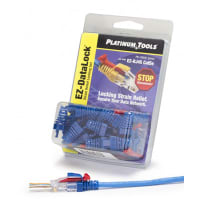 Platinum Tools EZ-DataLock Set - EZ-RJ45 Cat5e, Yellow. 20/Clamshell.