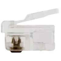 Platinum Tools RJ12 (6P6C) Round-Stranded. 25/Clamshell.