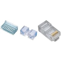 Platinum Tools RJ45 (8P8C) Cat6 HP, Round-Stranded. 500/Bag.