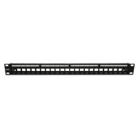 Platinum Tools Patch Panel;Unloaded;24 Port;STP;Use w/RJ45 Ethernet, HDMI audio/video, voice, USB