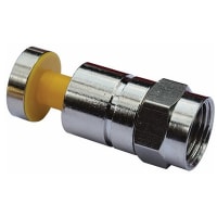 Platinum Tools F RGB Compression 25AWG, Nickel Pl. (Bulk, 1ea.) Pkg 25pc/Bag.