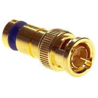 Platinum Tools BNC RGB Compression 23AWG, Gold Pl. (Bulk, 1ea.) Pkg 25pc/Bag.