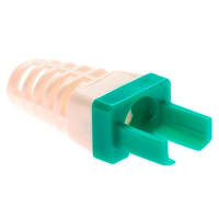 Platinum Tools Strain Relief for Cat6, Green. (Bulk, 1ea.) Pkg 500pc/Bag.