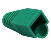 Platinum Tools RJ45 Boot, 5.5mm Max OD, Green. (Bulk, 1ea.) Pkg 100pc/Bag.