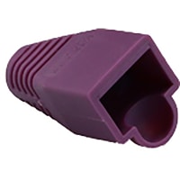 Platinum Tools RJ45 Boot, 6.0mm Max OD, Purple. (Bulk, 1ea.) Pkg 100pc/Bag.