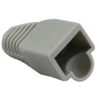 Platinum Tools RJ45 Boot, 6.5mm Max OD, Grey. (Bulk, 1ea.) Pkg 100pc/Bag.