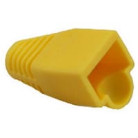 Platinum Tools RJ45 Boot, 7.0mm Max OD, Yellow. (Bulk, 1ea.) Pkg 100pc/Bag..