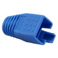 Platinum Tools RJ45 Boot, 8.5mm Max OD, Blue. (Bulk, 1ea.) Pkg 100pc/Bag.