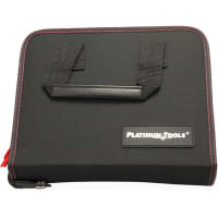 Platinum Tools ZIPPER TOOL CASE, WITH HANDLES. NYLON, W/ PLATINUM TOOLS LOGO.