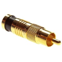 Platinum Tools RCA RG6, Gold Pl. 6/Clamshell.