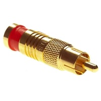 Platinum Tools RCA RG59, Gold Pl. 6/Clamshell.